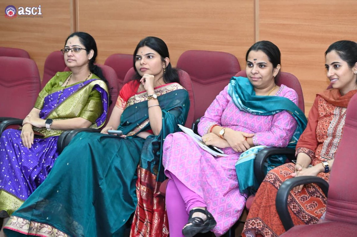 ascipgdm's tweet image. A powerful convergence of minds at ASCI School of Management’s Leadership Interaction Programme—
From insightful discussions to forward-thinking strategies, it was a day dedicated to redefining academic excellence. 💡📖

#ASCI #LeadershipDialogue #EducationExcellence