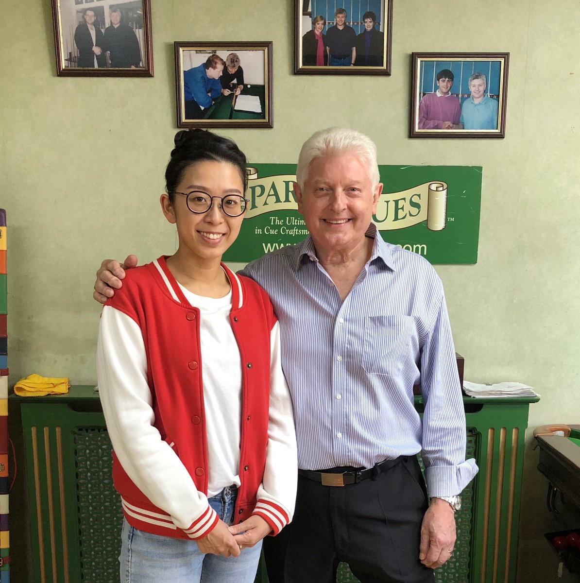 ParrisCues's tweet image. Congratulations to Ng On Yee winning the British Women’s Open using her Parris Cue. #snooker #cues