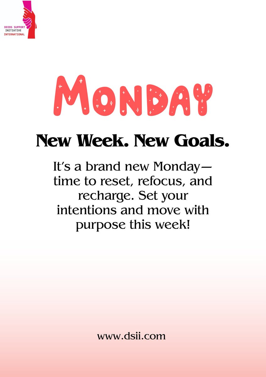 DeedsSupportIni's tweet photo. New week New goals https://t.co/vP3ZfCEObl