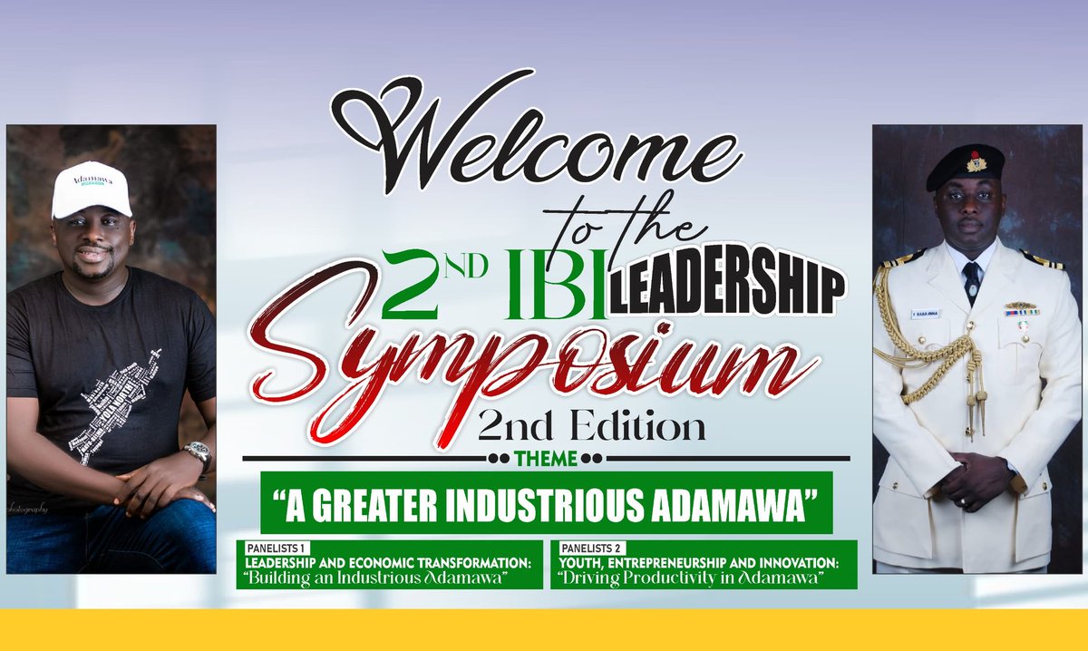 FoundationIbi's tweet photo. #ibileadershipsymposiumadamawa 
#ibileadershipsymposiumadamawa2026
#Symposium 
#LeadershipAdamawa 
#ibifoundation https://t.co/Qg9bEiG8uz