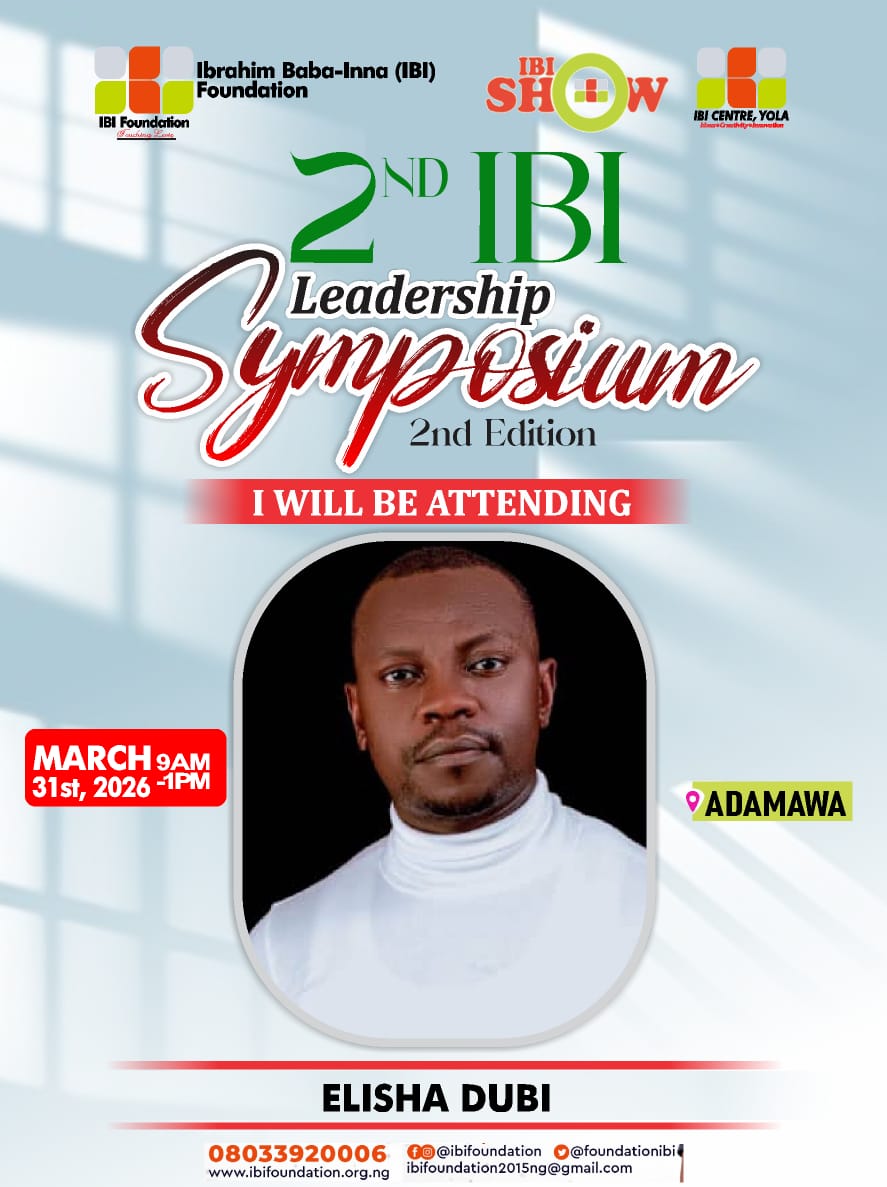 FoundationIbi's tweet photo. #ibileadershipsymposiumadamawa 
#ibileadershipsymposiumadamawa2026
#Symposium 
#LeadershipAdamawa 
#ibifoundation https://t.co/Qg9bEiG8uz