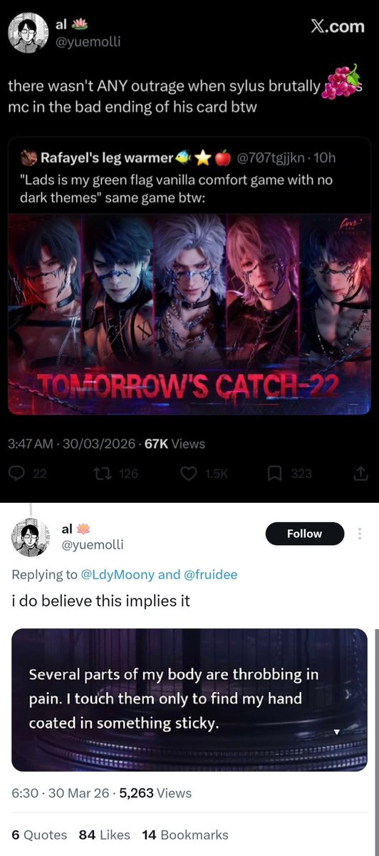 Sylus's Dearest Wife Sunny 🦇🐦‍⬛ tweet media