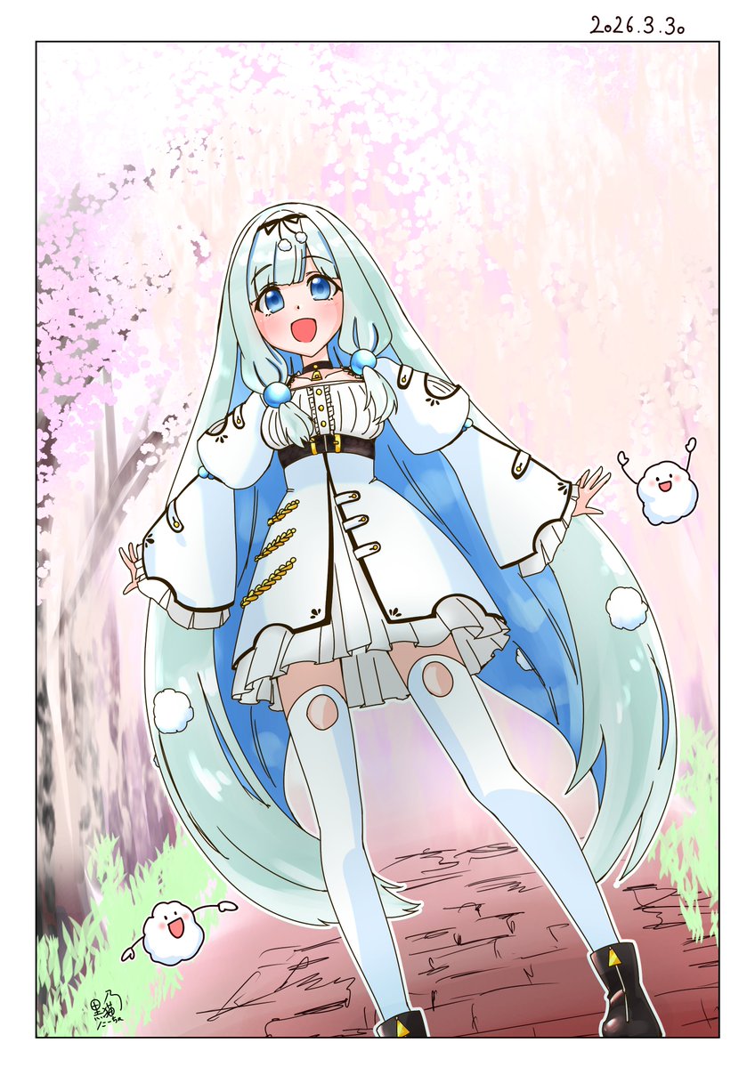 納豆P/黒猫乃こーちゃ。 tweet media