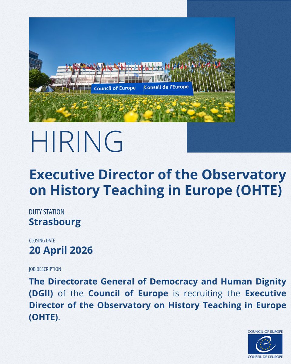 Council of Europe History tweet media