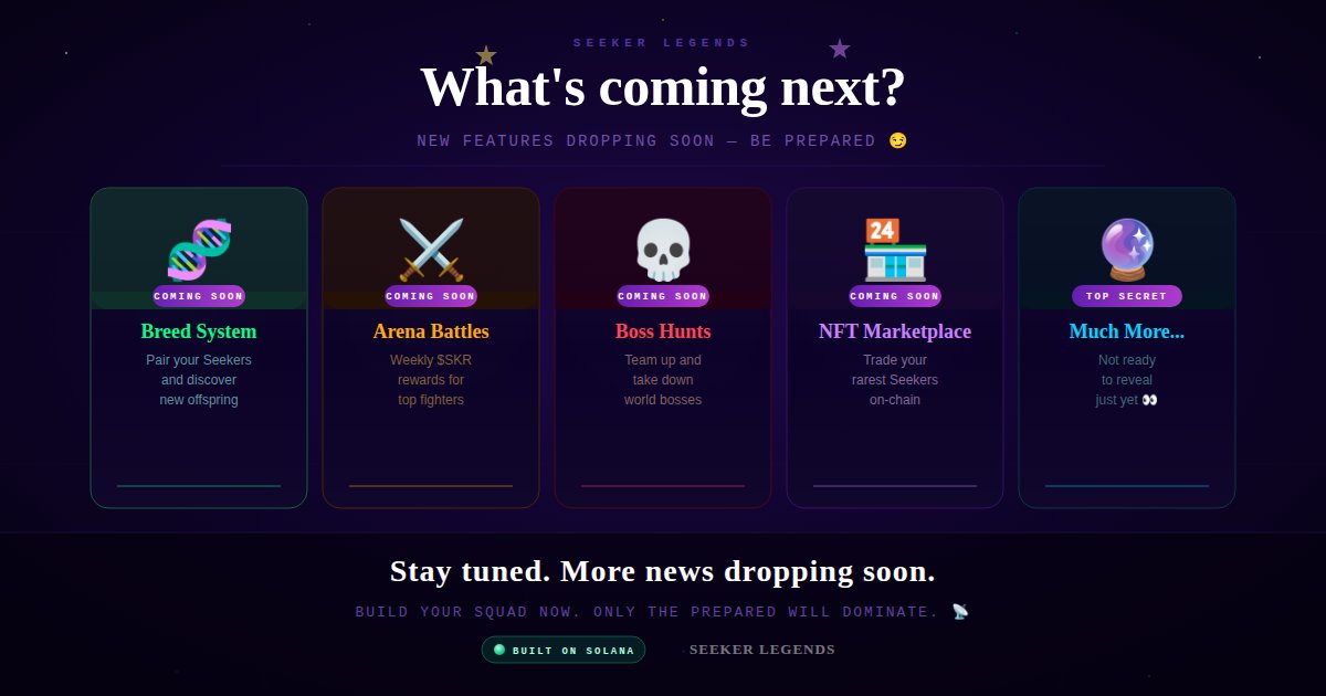 Seeker Legends tweet media