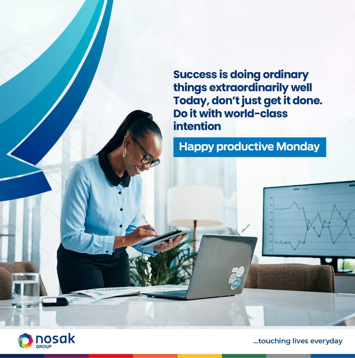 nosakgroup's tweet photo. Success comes from paying attention to the details.
This week, choose excellence in every process, every task, and every decision.
#NosakGroup #MondayMotivation #ProductiveWeek #BusinessGroup https://t.co/EPgEtPAWen