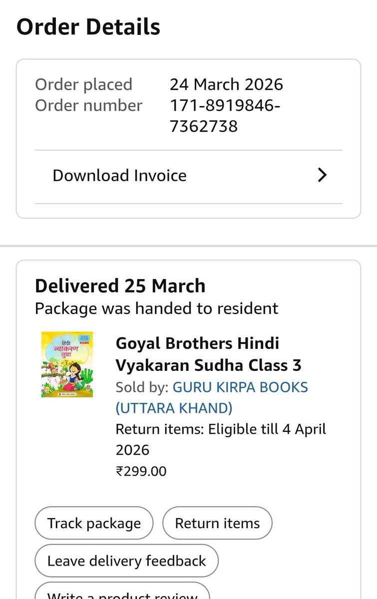 360Degreenorth's tweet photo. @amazonIN @goyalpublisher would like to share an update with you that I have ordered one of the books through Amazon platform and received the specimen copy not for sale what kind of fraud is going on, can you please look into this? https://t.co/R84W61M1bY