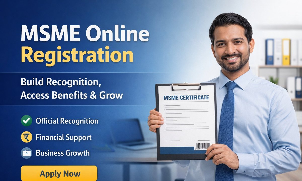 drayshakhan6's tweet photo. Take your business to the next level with MSME Online Registration 🚀 
https://t.co/brjGndPmD8 
#MSMEOnlineRegistration #SmallBusinessIndia #StartupIndia #BusinessGrowth #EntrepreneurLife #IndianBusiness https://t.co/EHQiEJML16