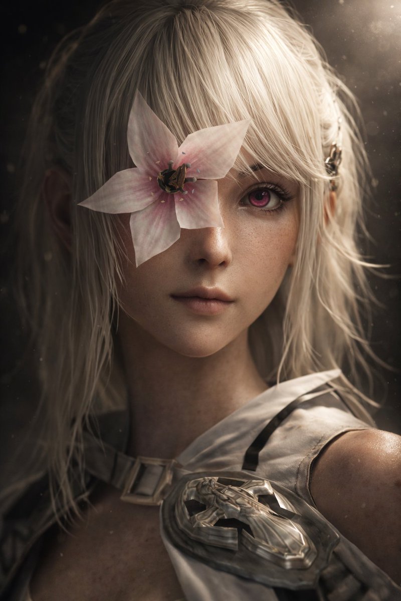 TKei4649's tweet image. #Zero #Drakengard3 #NieR #DOD3 

白き花は私の瞳に咲き、
姉妹の血を求め、世界の終わりを歌う。
私は零——
破壊の運命を背負い、
ただ一人、歌い続ける。

The white flower blooms in my eye,
Craving the blood of my sisters and singing the end of the world.
I am Zero—
Bearing the fate of