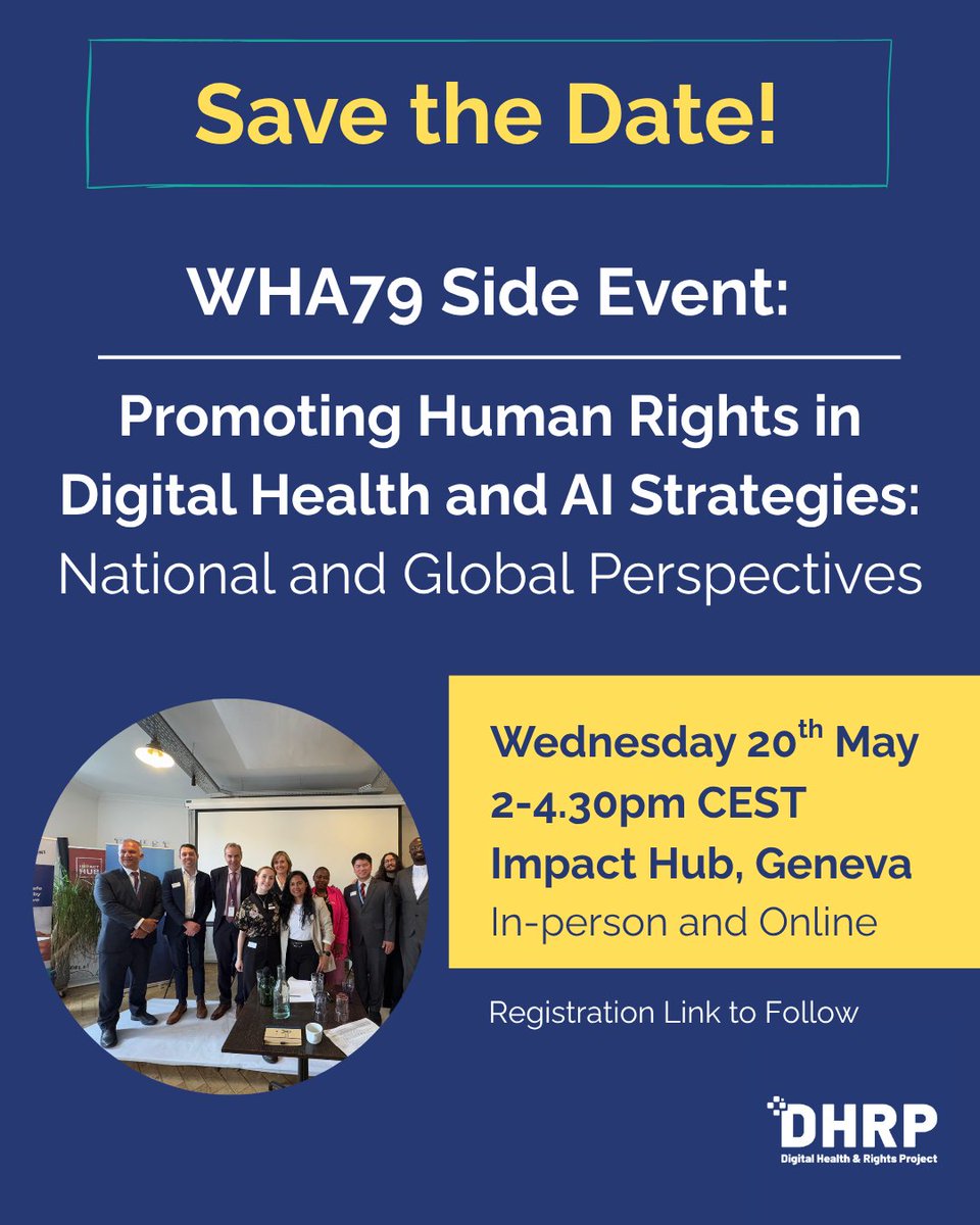 Digital Health and Rights Project tweet media