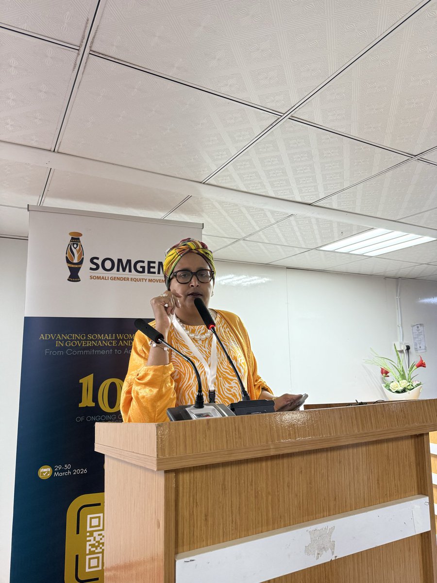 sgem2016's tweet photo. Activist Luul Kulimiye and SOMGEM co founder with incredible closing remarks yesterday. We are all excited for day 2!

#SGEMConference #GenderEquitySomalia #TenYearsofImpact 
#UHiiliHaweenka https://t.co/xL2czeyNAL