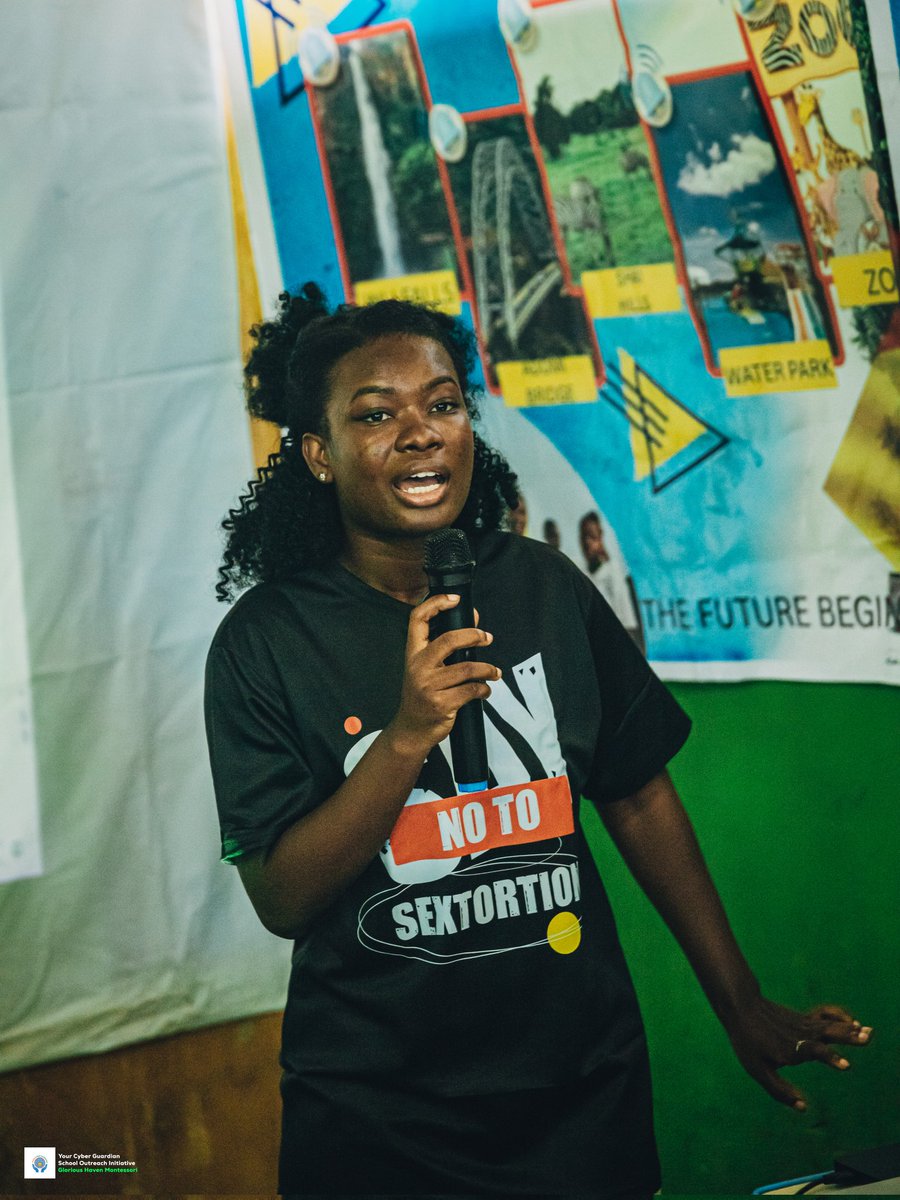 UrCyberGuardian's tweet photo. Sextortion: Staying Safe from Online Exploitation
Martha Agbenyega delivered a powerful session on sextortion, explaining how it often begins in seemingly innocent spaces. Children may be playing online games or chatting with strangers, unaware that some individuals online may https://t.co/Fp3mAzmys4