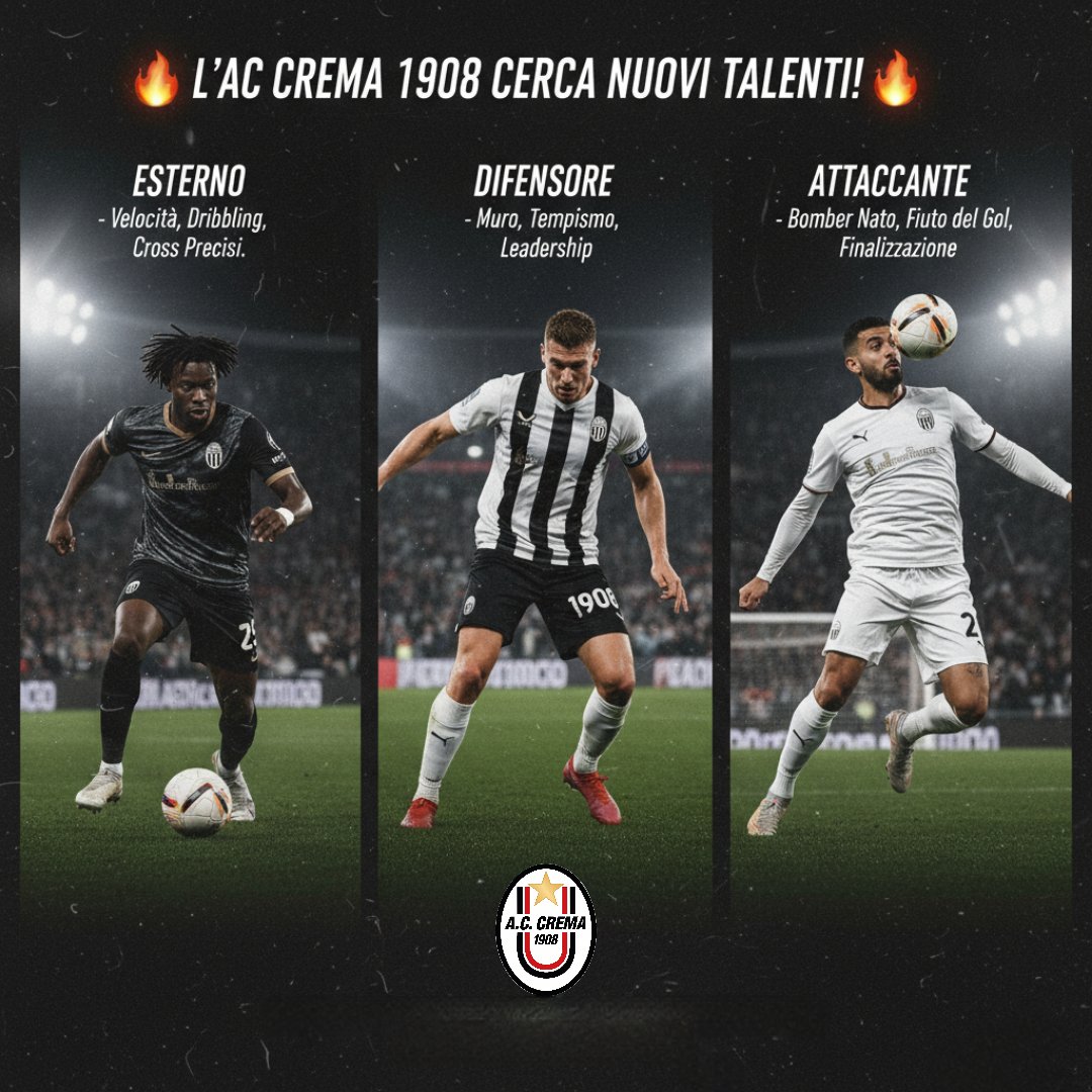 AC Crema 1908 tweet media