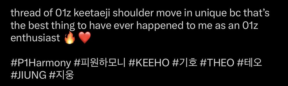 01z is UNIQUE ✦ tweet media