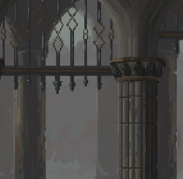 The more I study the artstyle of Blasphemous, the more I releaze how great their artists are. 

#pixelartist  #pixelart #ドット絵