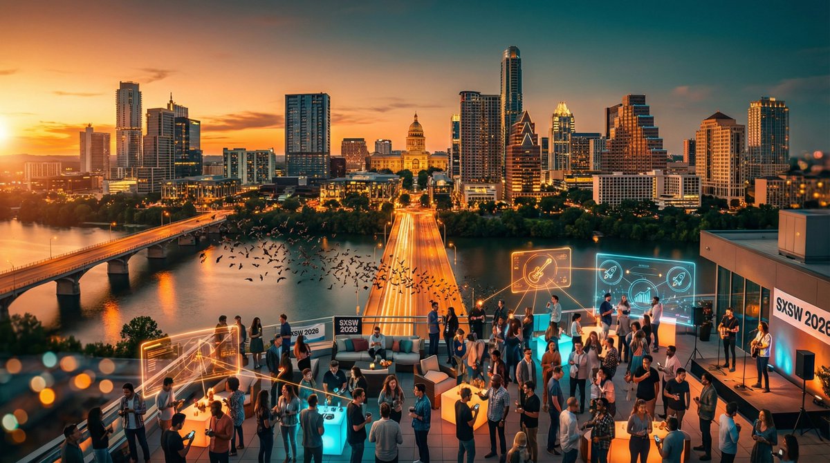 VibeLobby's tweet image. Heading to Austin for SXSW 2026? Don't just book a room, book a network. 🎸🤝

🏨 Find the perfect hotel 
💬 Connect in exclusive Hotel &amp;amp; City chats 
⚡️ Earn 3% cashback in USDC

Book your stay and join the chat today: 🔗 vibelobby.com/austin

#SXSW2026 #AustinTech #Startups