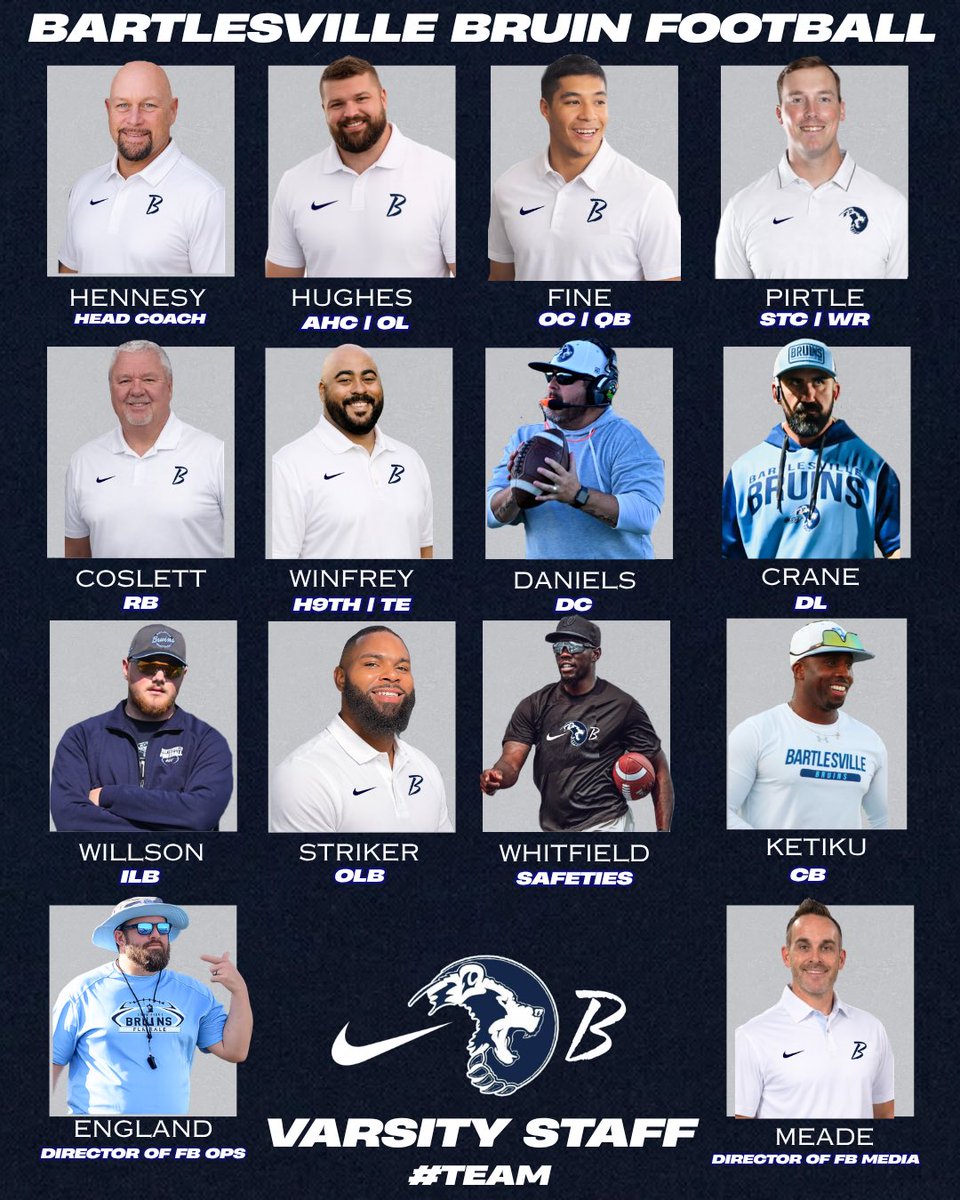 Recruit Bartlesville FB tweet media