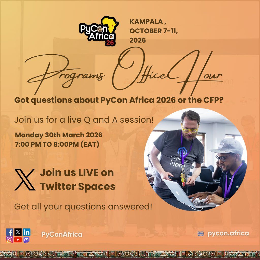 Pycon Africa tweet media