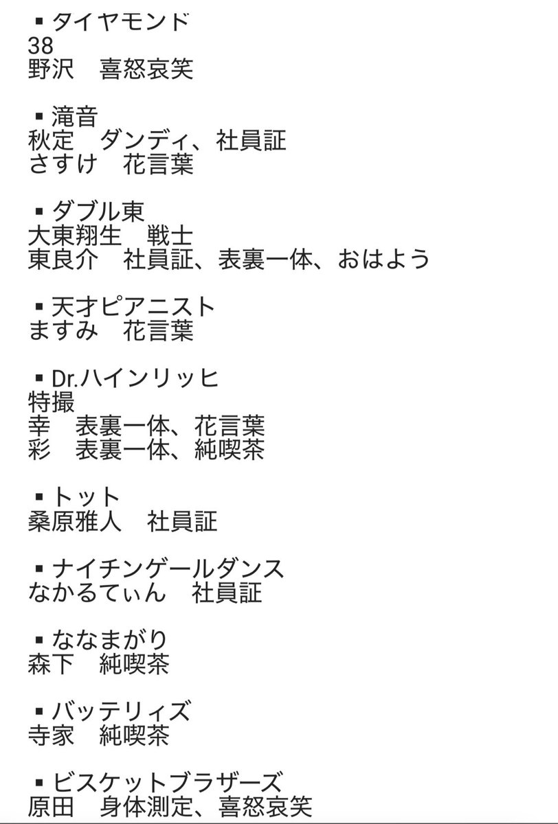 F_muni_'s tweet photo. 交換　吉本コレカ（5.6混ざってます）
行く手がないのでこのまま放置よりはと思い。もし気になるものあれば気軽にお声がけください
【求】ピュート全般　過去〜現在まで
もしくは買取

【譲】
画像

※１枚⇄複数もご相談ください
※神保町、六本木、新宿劇場あたりの手渡し>郵送希望 https://t.co/fnP183XiRV