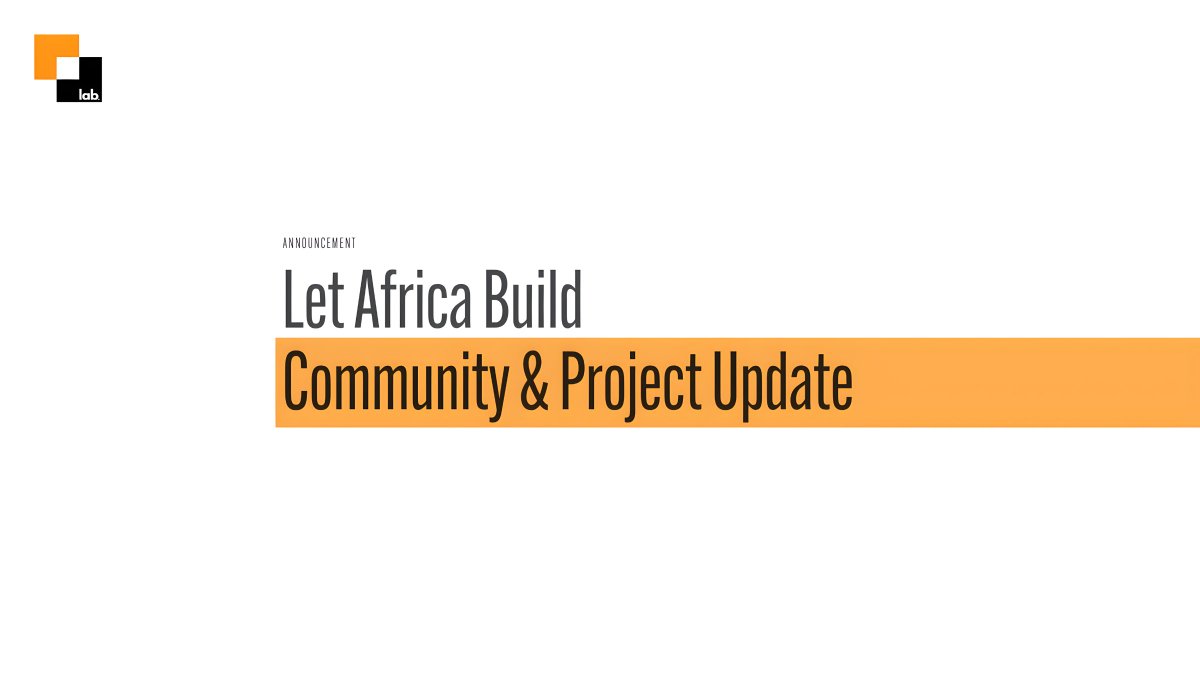 Let Africa Build (LAB) tweet media