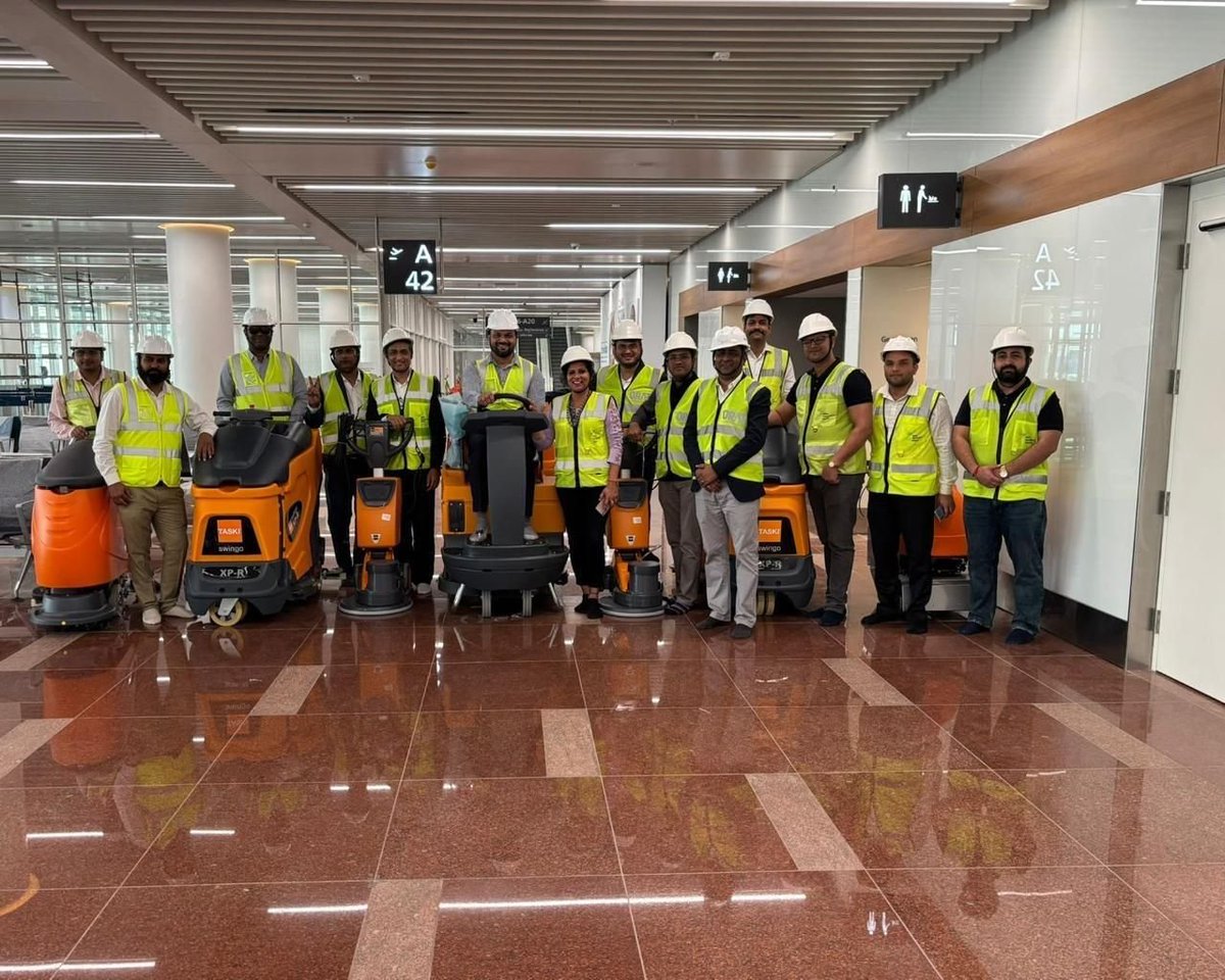 The inauguration of Asia’s largest airport in Noida by Prime Minister Narendra Modi and Chief Minister, Uttar Pradesh, Yogi Adityanath marks a significant leap in India’s aviation journey.
Proud that Diversey is partnering with this iconic development, supporting hygiene and