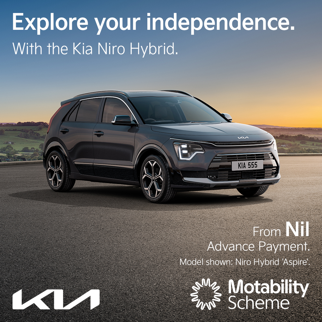 Explore Kia on our Motability Scheme. Accessible, reliable and ready when you are.

#KiaUK #Motability