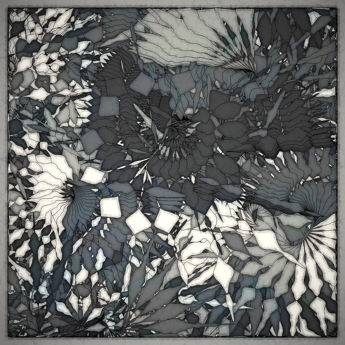 jinyaolin's tweet photo. Spent hours tweaking colors and perfecting gradients for my piece... only to realize that my soul apparently lives in monochrome. 💀

There’s just something about monochrome that hits different. No distractions, just pure form and movement. Back to the basics, do you feel it? https://t.co/CqDhRa1ObR
