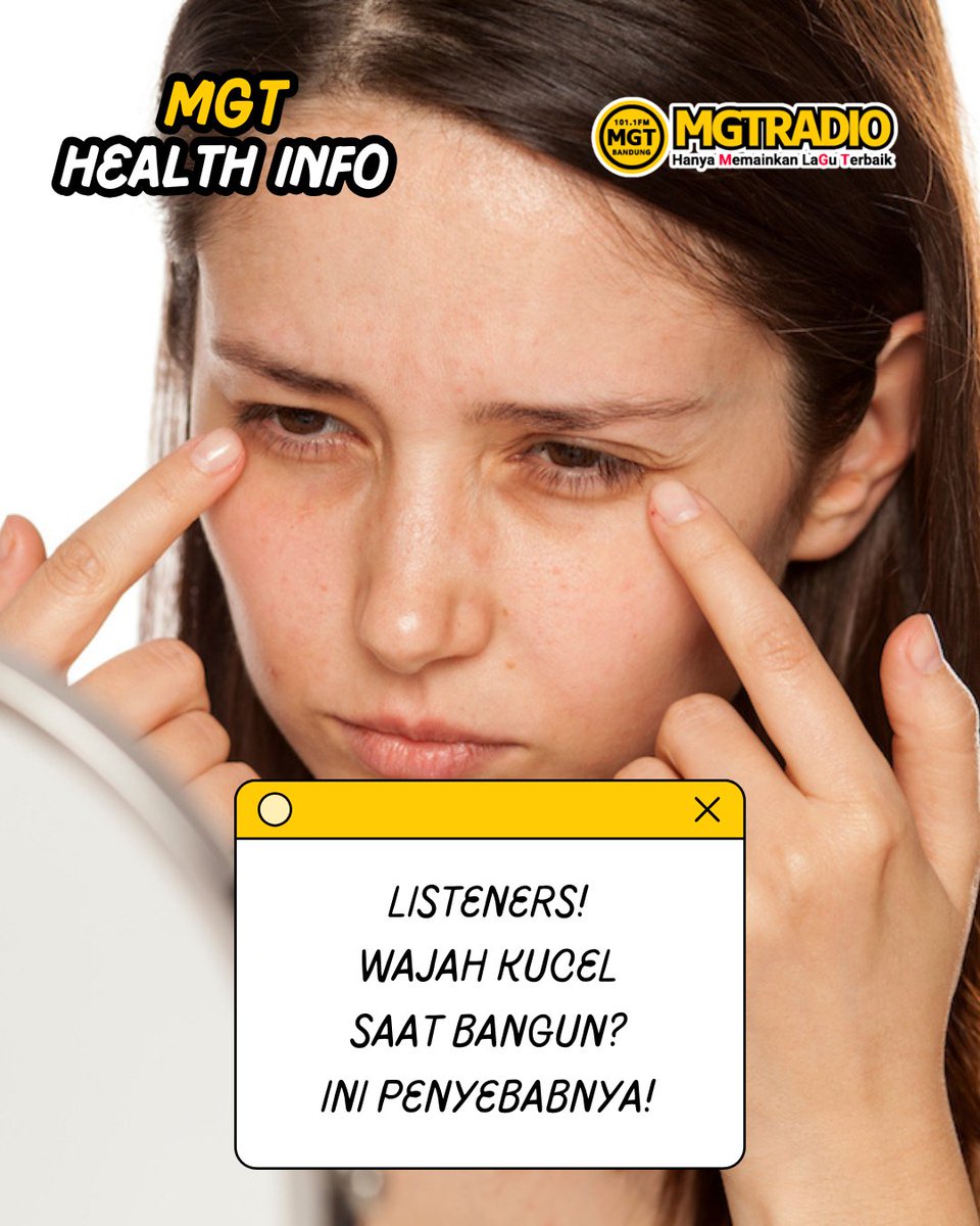 Wajah kucel pas bangun tidur? Bisa jadi karena kebiasaan malam—sisa ...