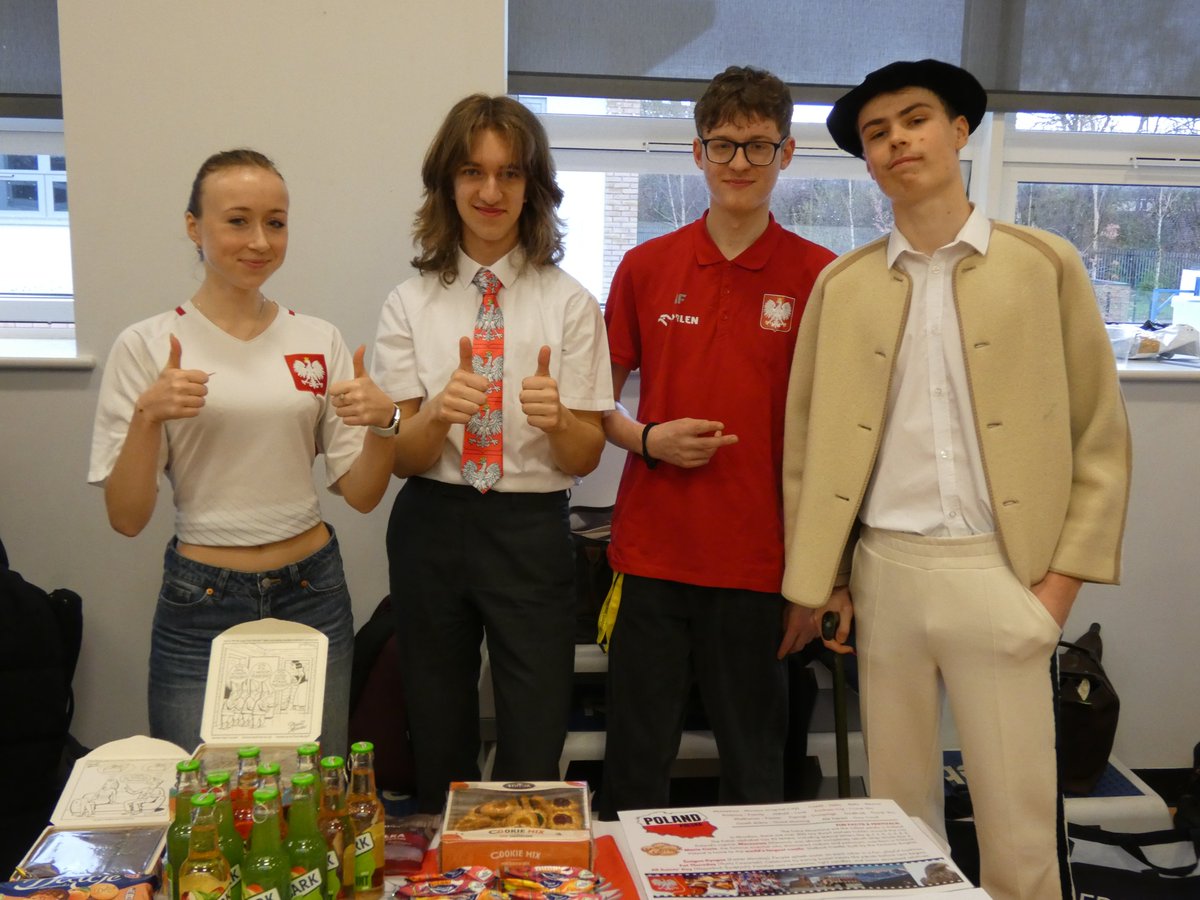 StMarysNewc's tweet photo. We recently held our annual Culture Day with over 27 countries being represented including the UK, Ireland, India, Nigeria, Poland and Italy. Our students really enjoyed the event; learning about different cultures from across the world, whilst also raising money for CAFOD. https://t.co/5jKb6y2pA2
