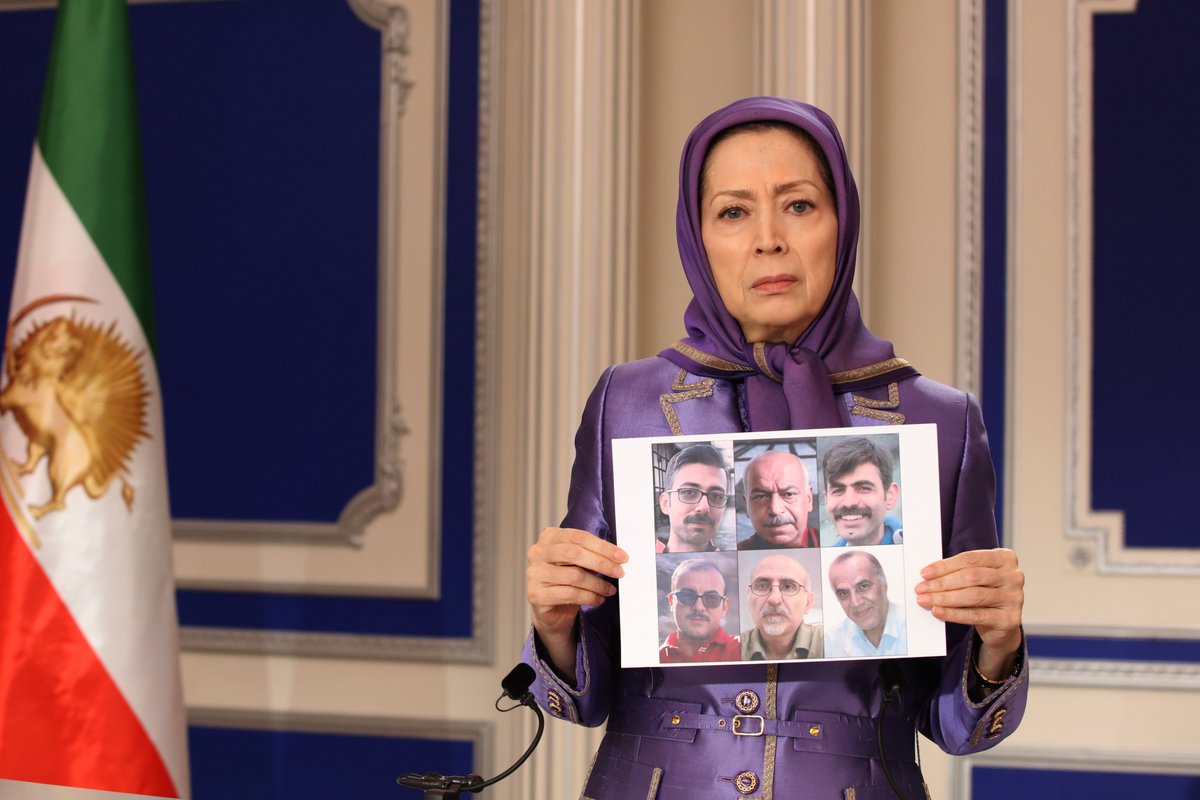 Je salue la mémoire des deux héros Mohammad Taqavi et Akbar Daneshvarkar, Moudjahidine du peuple d’Iran, qui ont été exécutés par la dictature religieuse. Pendant une longue période, ces prisonniers politiques ont résisté à la torture et aux pressions, et ont tenu leur engagement