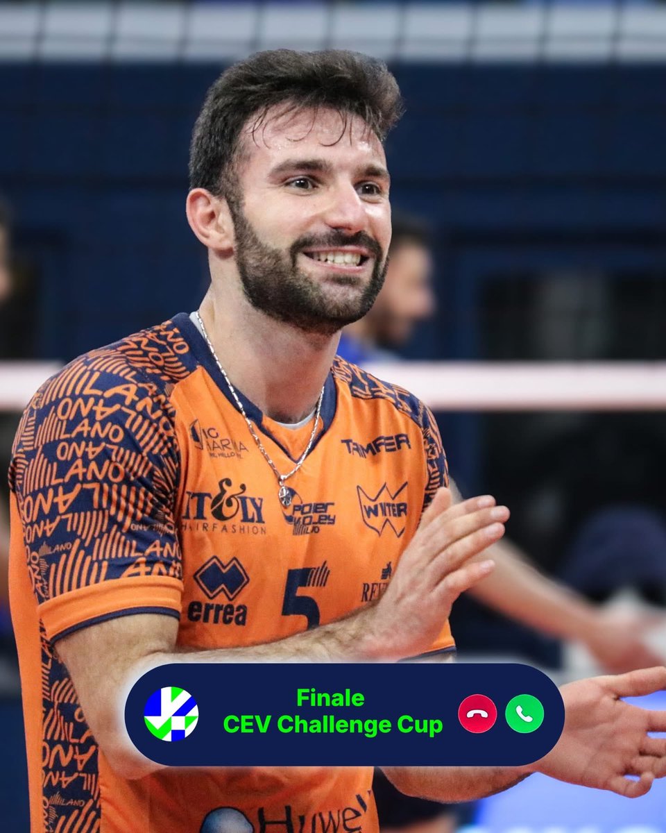 PowervolleyMI's tweet photo. Finale CEV Challenge Cup is calling... 📞
Non perderti lo show 👉 Riserva il tuo posto https://t.co/oztDfkE1TI
#AllianzMilano #PowervolleyMilano #CEVChallengeCupM https://t.co/S1HzJcfE5l