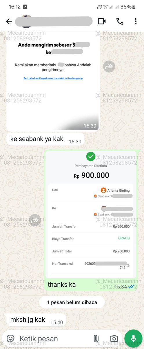 _MencariCuannnn's tweet photo. Testimoni jasa pencairan saldo paypal ke Seabank

wd withdraw cv convert transfer tf https://t.co/tnu9hcaU43