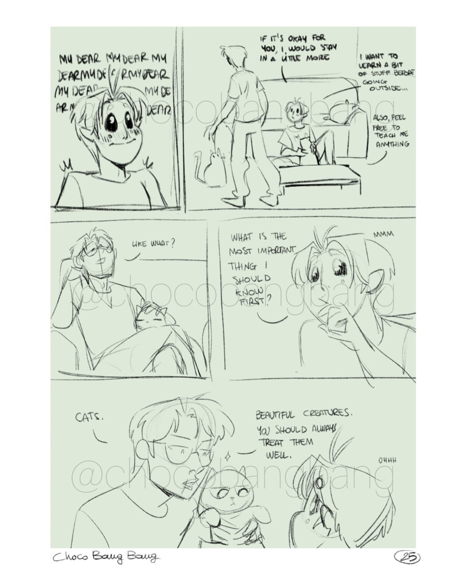 🔞ChocoBngBng💛 Among Those Stars comic ongoing tweet media