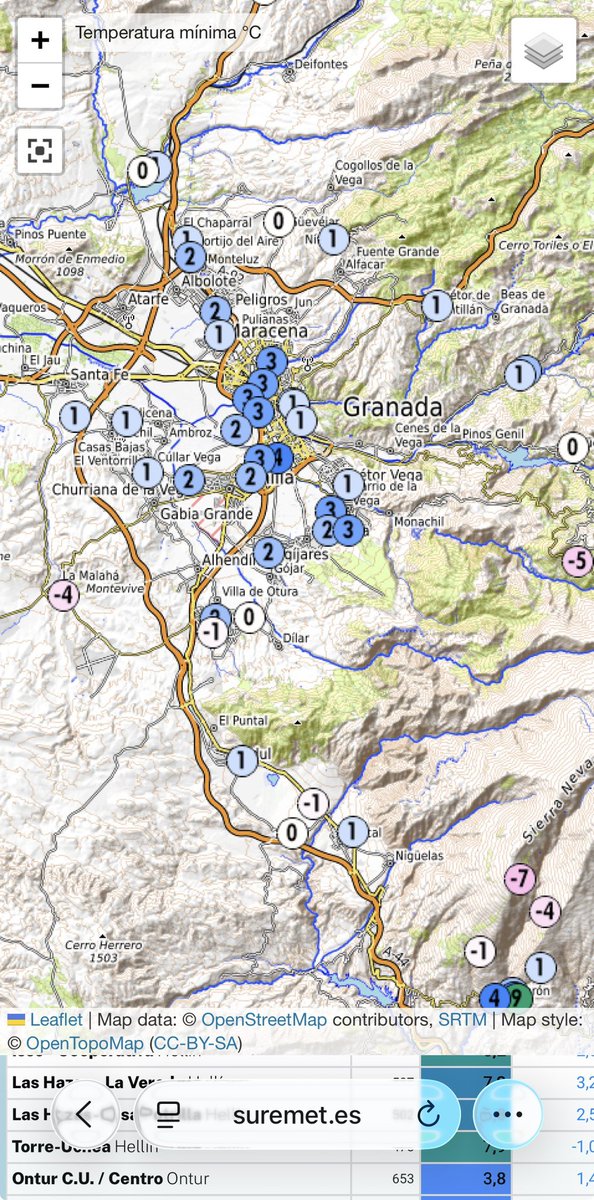 tiempo en Granada tweet media