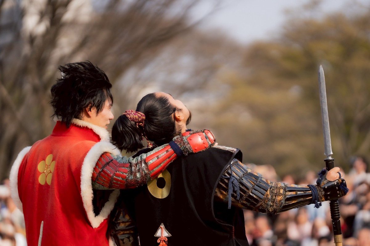 前田慶次(名古屋おもてなし武将隊)3/28名古屋城にて出立 tweet media