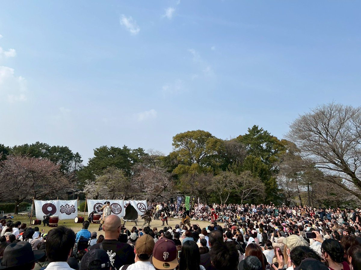 前田慶次(名古屋おもてなし武将隊)3/28名古屋城にて出立 tweet media