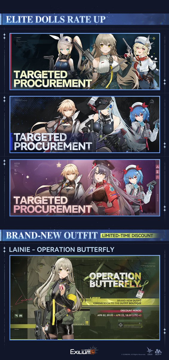 GIRLS' FRONTLINE 2: EXILIUM-EN Official tweet media