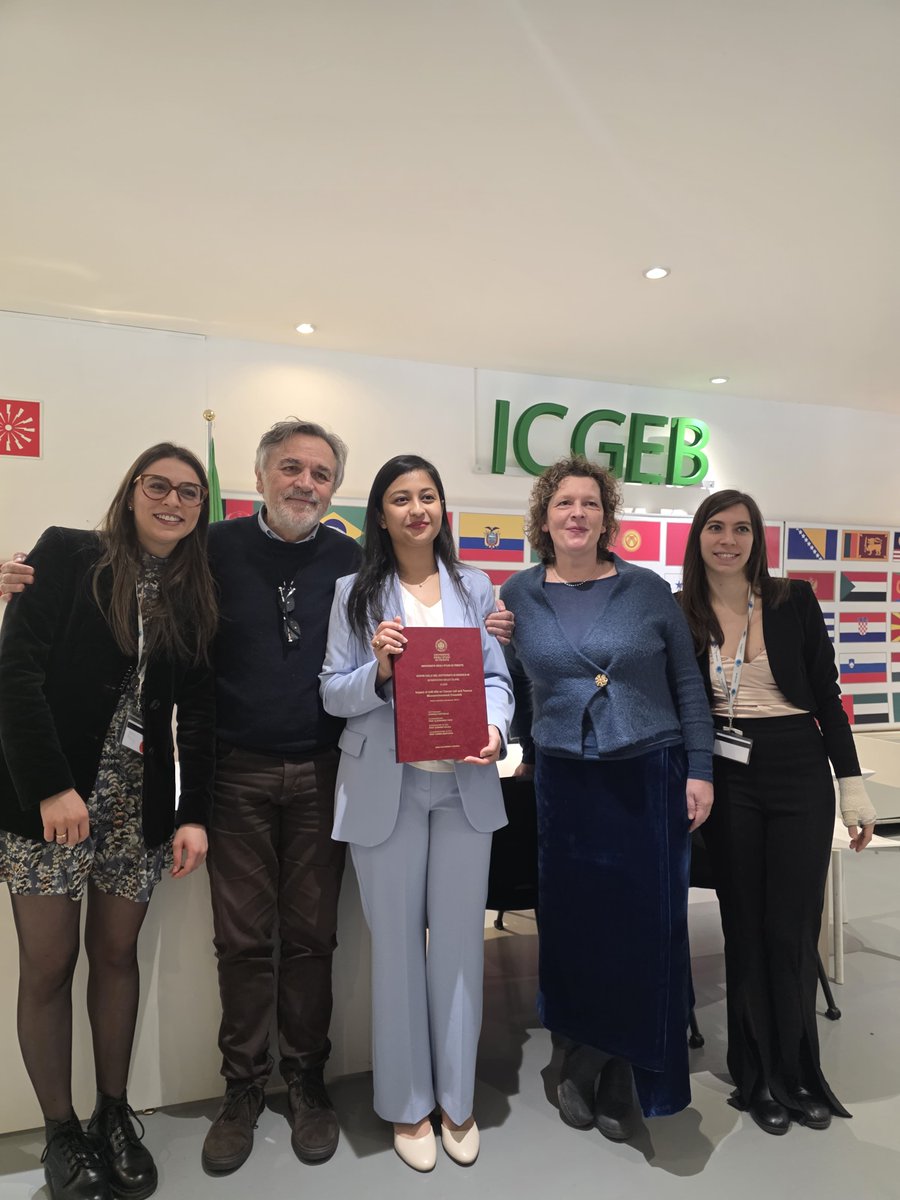 ICGEB Official tweet media