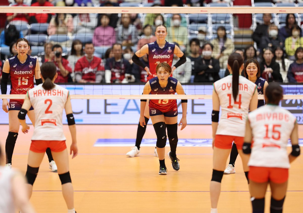 Astemo_Rivale's tweet photo. ◤￣￣￣￣￣￣￣￣
　MATCH PHOTO
　　＿＿＿＿＿＿＿＿◢

🏆 2025-26大同生命SV.LEAGUE WOMEN
― 21th Sec GAME1 ―
🗓️2026.03.28.sat

━━━━━━━━━━━
  Astemo 1-3 大阪MV
━━━━━━━━━━━

さらに見たい方は公式Instagramへ🔻
https://t.co/r1ySqwYRT6

#Astemoリヴァーレ茨城
#SVリーグ