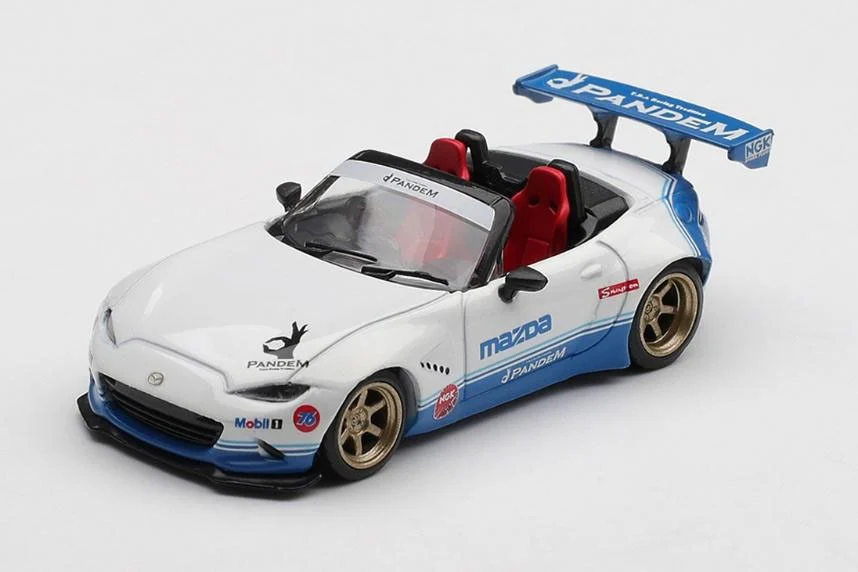 hobbysearch_mc's tweet image. 【ミニカー予約】TSM MINI GT(ミニGT)
1/64 Pandem マツダ ミアータ MX-5 (ND) IMSA
▼左ハンドル
1999.co.jp/11362139
▼右ハンドル
1999.co.jp/11362140
予約開始です！
パンデム仕様のNDロードスター（ミアータ）がミニGTより登場！
#Pandem #Miata #ロードスター