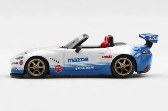 hobbysearch_mc's tweet image. 【ミニカー予約】TSM MINI GT(ミニGT)
1/64 Pandem マツダ ミアータ MX-5 (ND) IMSA
▼左ハンドル
1999.co.jp/11362139
▼右ハンドル
1999.co.jp/11362140
予約開始です！
パンデム仕様のNDロードスター（ミアータ）がミニGTより登場！
#Pandem #Miata #ロードスター