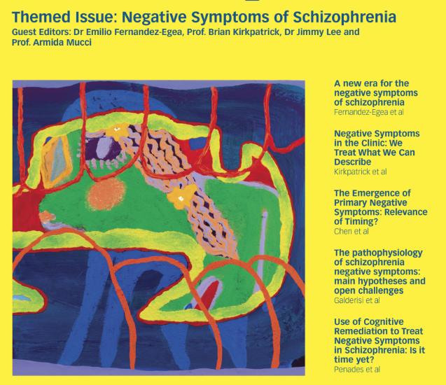 TheBJPsych's tweet photo. Attending #EPA26? Read the #BJPsych themed issue on Negative Symptoms of Schizophrenia ahead of this afternoon's session featuring guest editor Prof Armida Mucci
Read the issue: https://t.co/hfagSAzz7q
@Euro_Psychiatry @CambUP_Psych @rcpsych https://t.co/KPXqTgWWNS