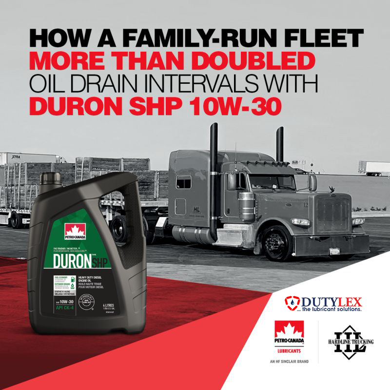 dutylex's tweet photo. Performance backed by data.

Hardline Trucking used DURON™ SHP 10W-30 to extend oil drains to 30,000 miles, boost efficiency, and cut downtime.

🔗 https://t.co/SpF0VlIElk

#Dutylex #DURON #FleetEfficiency #Lubricants #EngineCare #Performance https://t.co/637btHXWxV