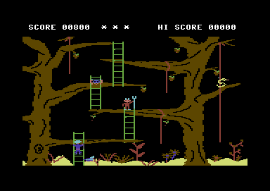 MonkeyVerseApe's tweet photo. Atari's Monkey Magic was the original WuKong video game, released in 1987

Based on the Japanese TV series 'Monkey' (1978–1980), the player would fly around on Wu Kong's cloud and explore the forest to rescue the princess from the evil dragon! 

There is a famous, much rarer arcade game called Monkey Magic, released by Nintendo in 1979. It is completely unrelated to the Atari platformer and is instead a Breakout-style game where you knock out the teeth of a giant monkey face