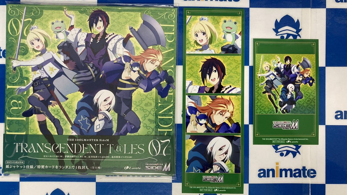 🌟#入荷情報🌟】 THE IDOLM@STER SideM TRANSCENDENT T@LES 07 が本日