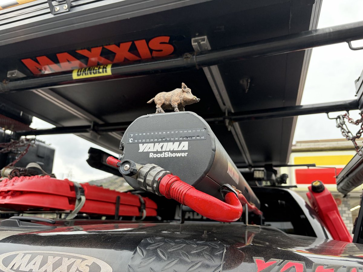 Jk1CFhnoGZaG8kT's tweet photo. #HILUX
#CAMPER
#WildBoars
#OFFROADER
#MADMAX
イノシシ🐗チョイ乗りしました😬 https://t.co/yZpakF1h8M