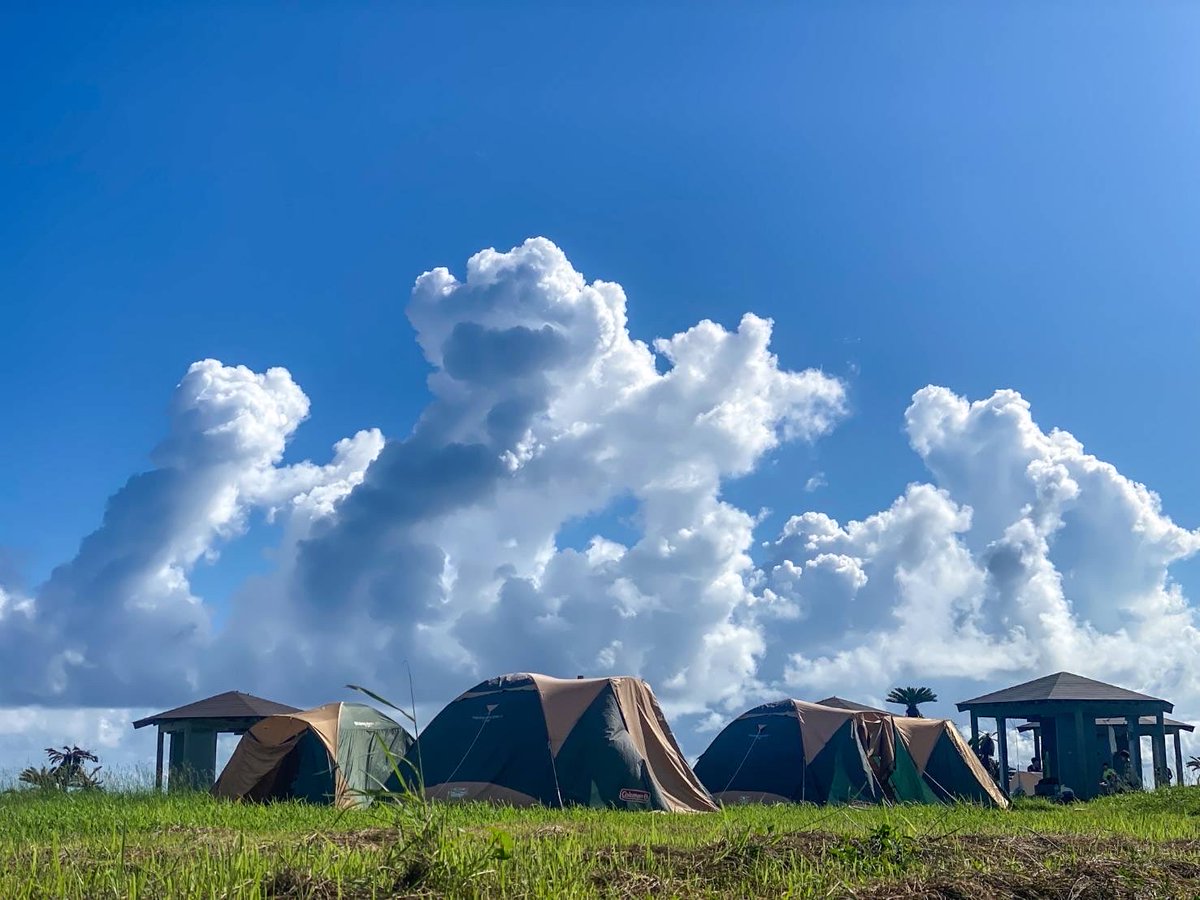 tumec1969's tweet photo. 合宿紹介第三弾！夏合宿

夏本番☀️念願の南の島🏝️どこまでも続く青い海と空🏖️ 夏合宿でついに新入生はスキューバデビューを果たします✨

カラフルなサンゴや魚たち、優雅に泳ぐウミガメ、仲間と作るキャンプ料理、探検部の夏合宿ではダイビングもキャンプ生活も満喫できます🤿🏕️

是非新歓まで🐡🐠🐟 https://t.co/84jDyrfv8e