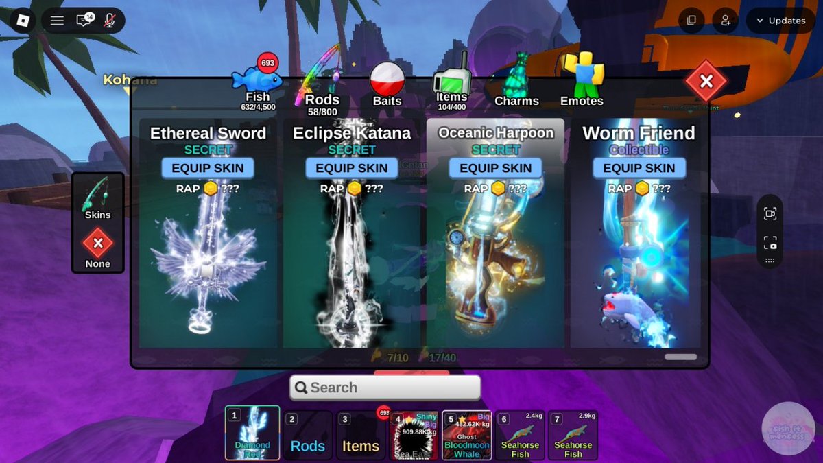 FISH IT FESS ‼️ WTT CANTUMIN UNAME tweet media