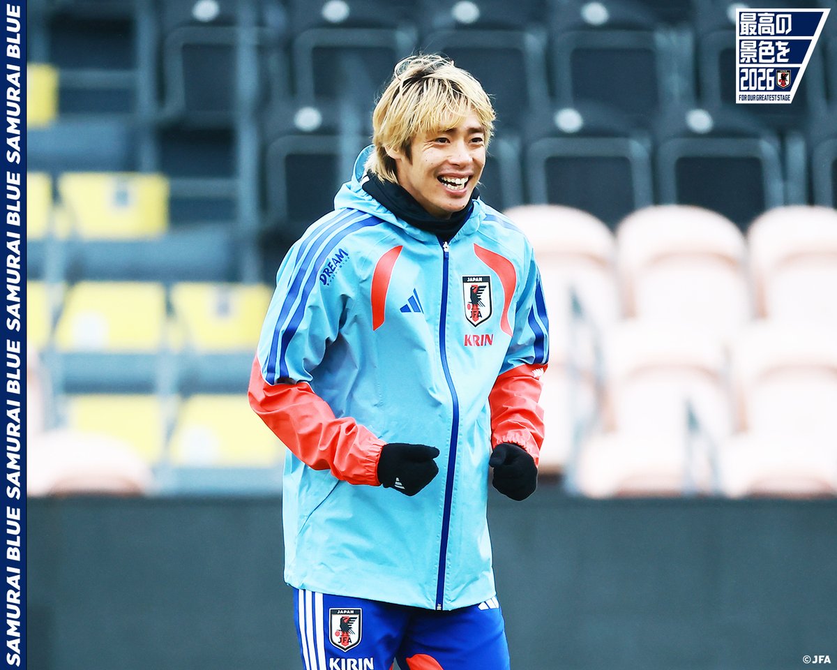jfa_samuraiblue's tweet photo. 🔹𝗦𝗔𝗠𝗨𝗥𝗔𝗜 𝗕𝗟𝗨𝗘🔹

𝗦𝗠𝗜𝗟𝗘😄

#最高の景色を
#SAMURAIBLUE #サッカー日本代表 https://t.co/up1jPdiEM3