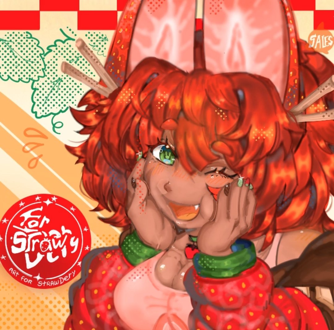 ItzSalesArts's tweet photo. FANART PARA @StrawDerys , DEMOROU UM POUQUINHO MA SAIU, ESPERO QUE GOSTE AWAWAWA 🍓✨
————————————
Hashtags senão X me ferra: #smallartist #ArtistOnX #ArtistonTwitter #fanart #vtuber #begginerartist https://t.co/MA8A7QoEqv